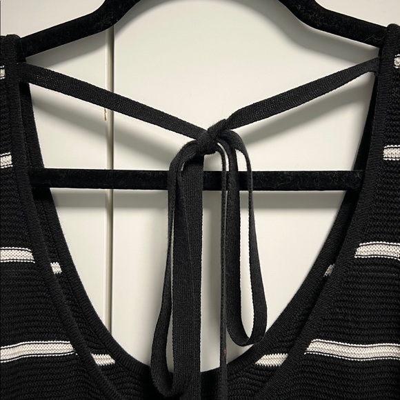 W by Worth Black and White Midi Dress - Picture 4 of 8